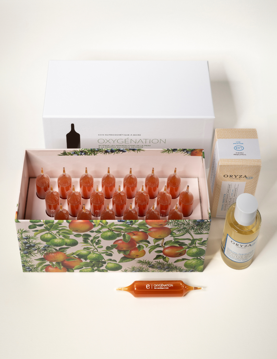 Oryza Lab luxury packaging