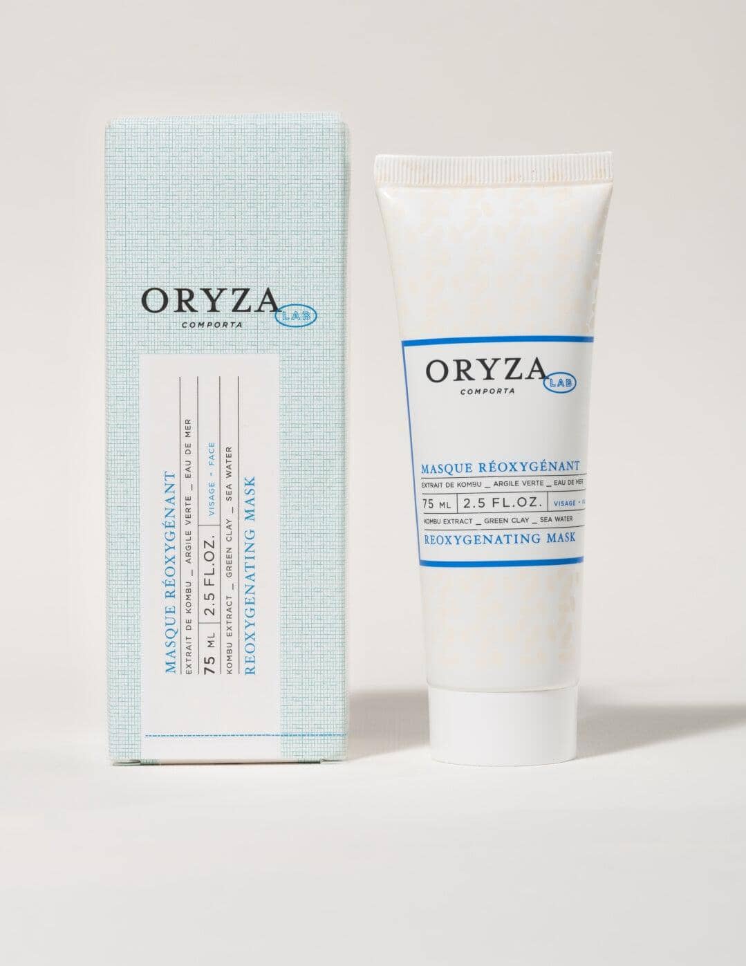Masque Réoxygénant Soin de la peau Oryza Lab 