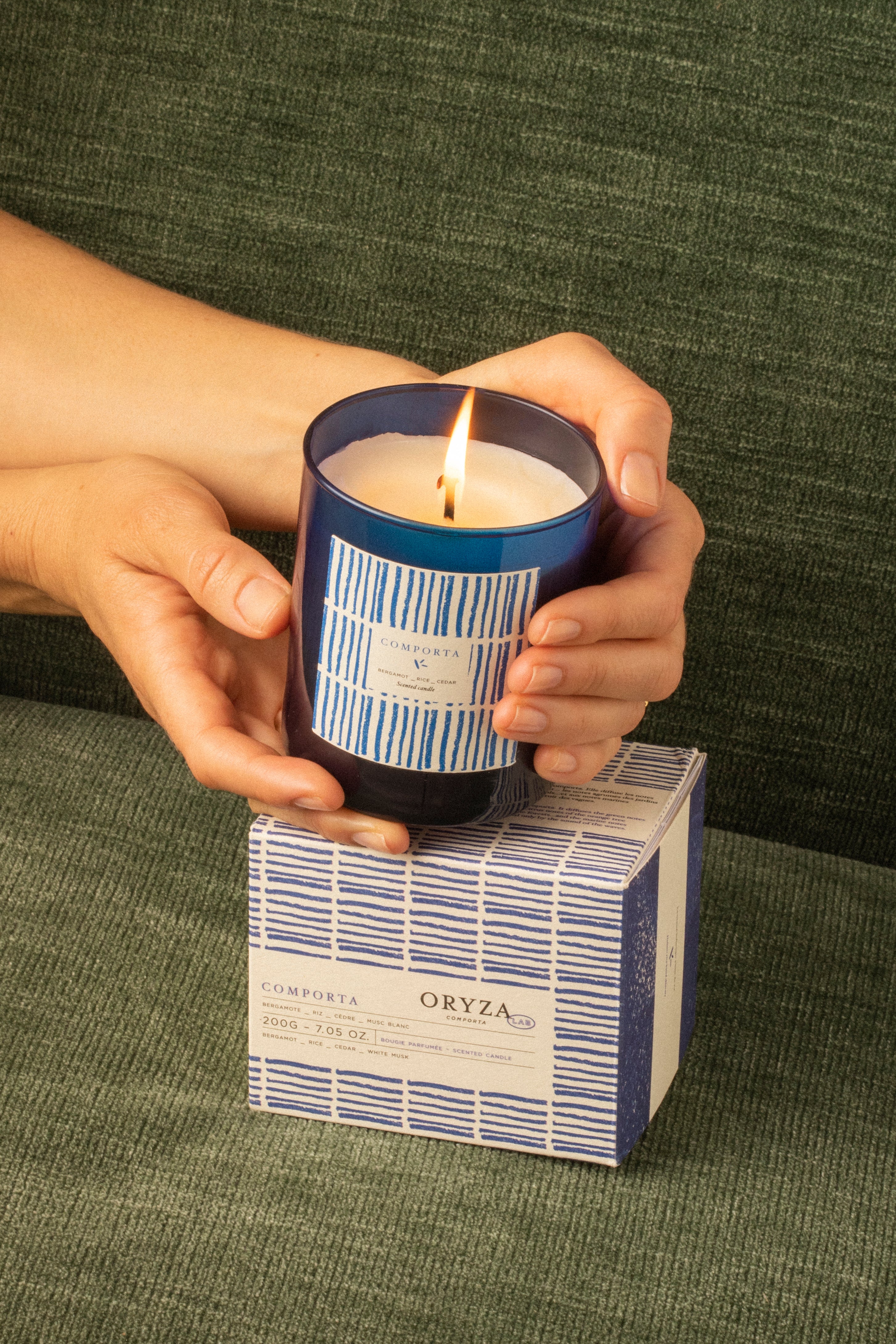 estilo de vida com velas