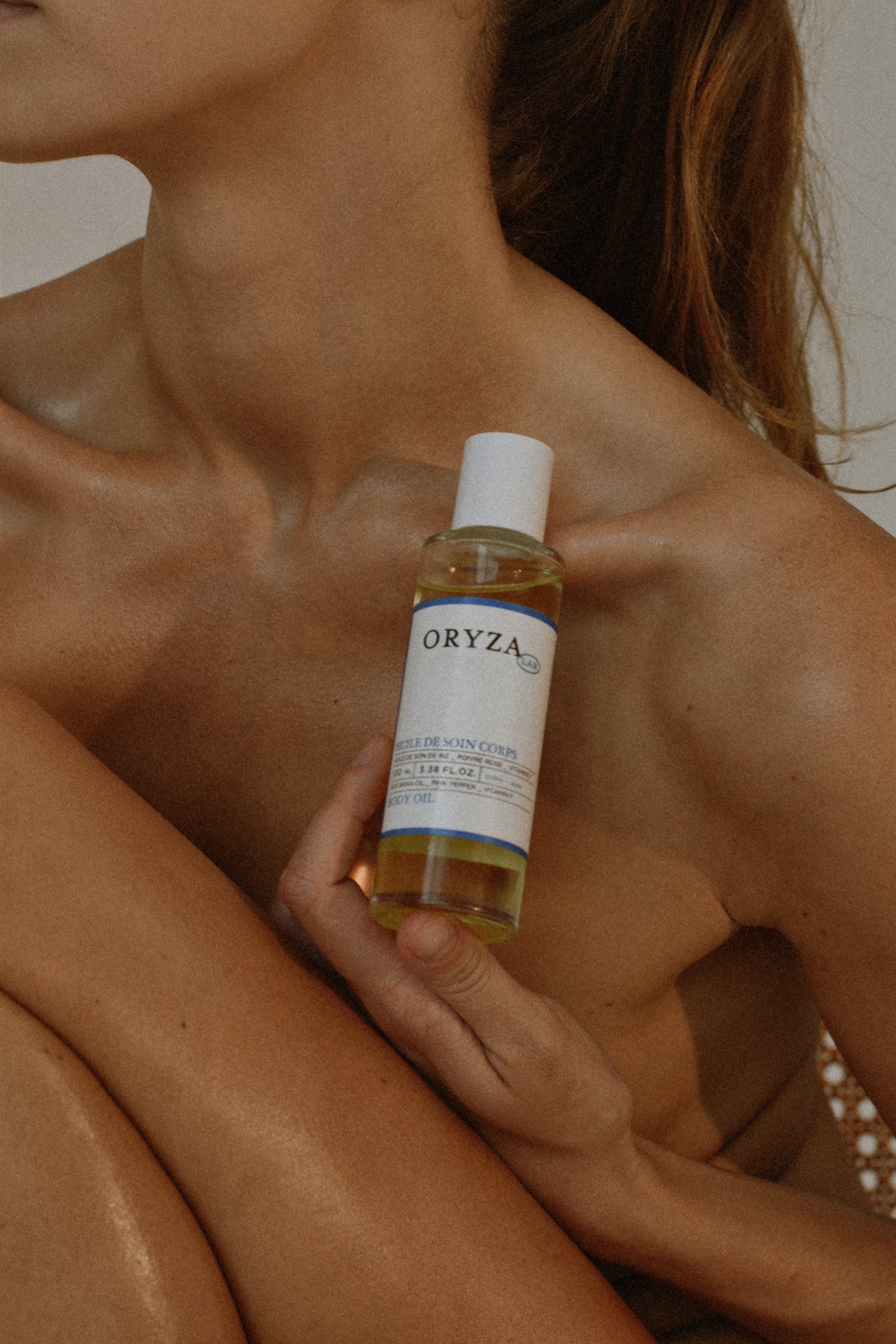 clean body oil